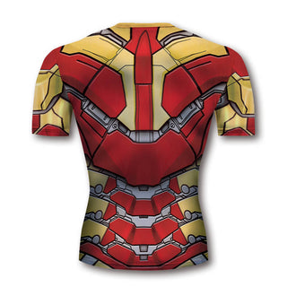 S-3XL Compression Shirt 3D Printed T shirts Men Comic Cosplay Clothing Short Sleeve Sports Quick Dry Fitness Tops Male Alodia Store
