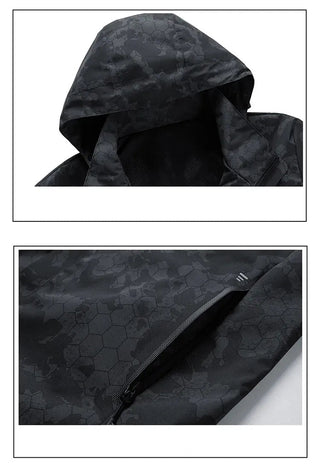 Military Hooded Rushing Jacket Alodia Store