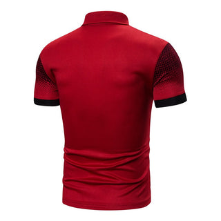 Men Polo Men Shirt Short Sleeve Polo Shirt Print Polo New Clothing Summer Streetwear Casual Fashion Men tops ALODIA STORE