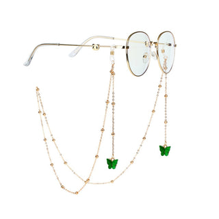 2023 NEW Fashion Pendant Glasses Chains Cross Eyeglasses Sunglasses Spectacles Metal Chain Holder Cord Lanyard Necklace alodia store