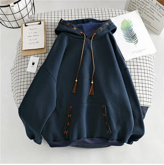 New in Sweatshirts Hoodies Autumn Winter Y2k Tops Clothes Women Sweatshirt Japanese Fashion Longsleeve Crewneck Korean Woman Emo Alodia Store