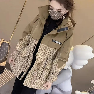 Trench Coat Female Casual Alodia Store