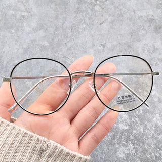 Ultra Light Anti-Blue Light Glasses Women Men Oversized Frame Eye Protection Eyeglasses Fashion Office Computer Goggles alodia store