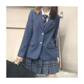 Uniform Female Drama Cardigan Japanese Coat Alodia Store