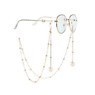 2023 NEW Fashion Pendant Glasses Chains Cross Eyeglasses Sunglasses Spectacles Metal Chain Holder Cord Lanyard Necklace alodia store