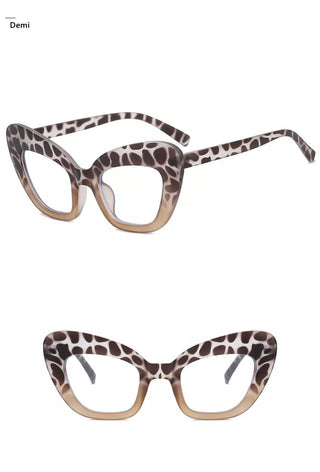 2022 New Fashion Vintage Anti Blue Light Cat Eye Women Glasse Retro Designer Eyeglasse Frame Ladies Ins Trending Clear Computer Alodia Store