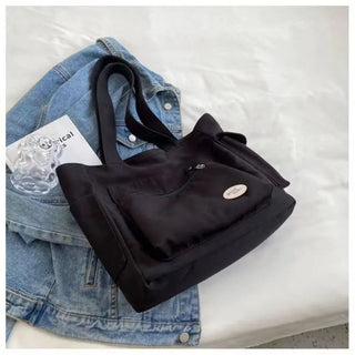 Tote Bag 2023 New Canvas Commuter Handbag Women Bag Alodia Store