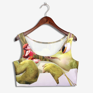 VIP FASHION Summer Sexy 3D Printed Tank Tops Crop Casual Super Short Vest Tops alodia store