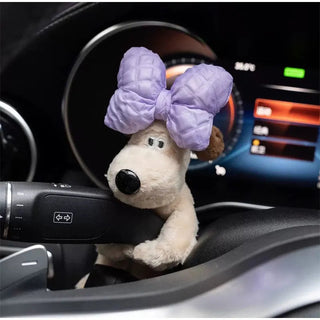 Disney Wallace Gromit Cartoon Plush Toy Halloween Gift Car Decoration Doll Pilot Claw Shaped Turn Signal Alodia Store