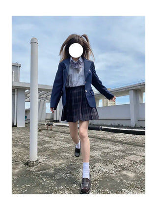 Uniform Female Drama Cardigan Japanese Coat Alodia Store
