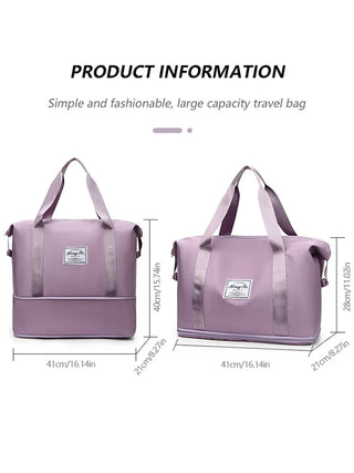 UNIXINU Carry On Travel Duffle Bag Nylon Waterproof Sports Gym Alodia Store