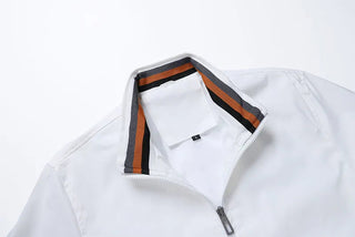 Embroidery CARTELOt Windbreaker Jacket for Men Alodia Store
