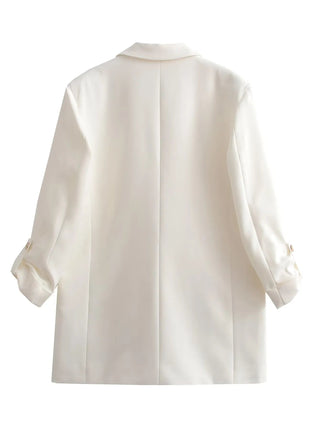 Purple Blazer Women  Elegant Woman Alodia Store