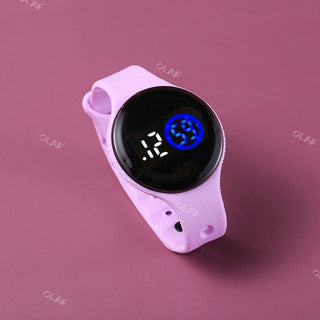 M3 Kids Digital Watches Adjustable Silicone Strap Waterproof Children's Watch Boys Sports Wrist Electronic Smart Watch For Kids Alodia Store