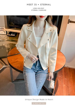 Fashion Long Sleeve Trench New Alodia Store