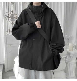 Hooded Jacket for Men Bomber Jacket ALODIA STORE