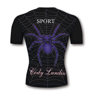 S-3XL Compression Shirt 3D Printed T shirts Men Comic Cosplay Clothing Short Sleeve Sports Quick Dry Fitness Tops Male Alodia Store