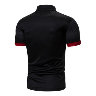 Men Polo Men Shirt Short Sleeve Polo Shirt Print Polo New Clothing Summer Streetwear Casual Fashion Men tops ALODIA STORE