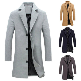 Jacket Casual Overcoat Plus Size 5 Colors Alodia Store