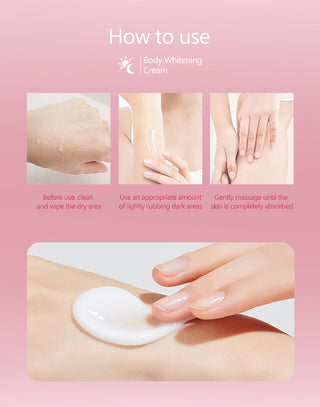 Whitening Cream Armpit Intimate Areas Brightening Underarm Private Parts Body Skin Care Whiten Cream For Dark Skin Beauty Health Alodia Store