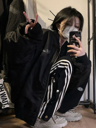 Jacket Couple Autumn Cool Outerwear New Alodia Store