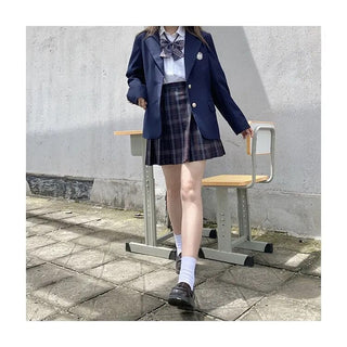 Uniform Female Drama Cardigan Japanese Coat Alodia Store