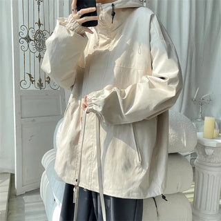 Hooded Jacket for Men Bomber Jacket ALODIA STORE