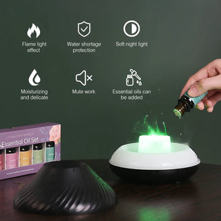 KINSCOTER Volcanic Aroma Diffuser 130ml USB Portable Air Humidifier - Alodia Store