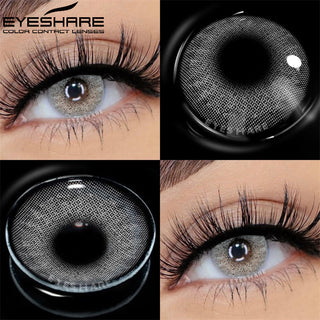 EYESHARE 1 Pair Colored Contact Lenses Natural Look Gray Eye Lenses Brown Contact Blue Lenses Fast Delivery Green Eye Lenses Alodia Store