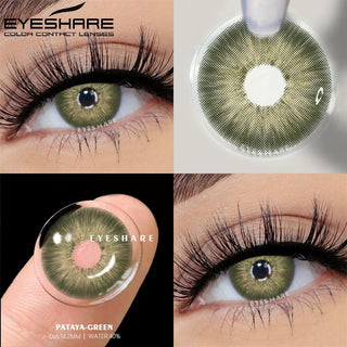 EYESHARE 1 Pair Colored Contact Lenses Natural Look Gray Eye Lenses Brown Contact Blue Lenses Fast Delivery Green Eye Lenses Alodia Store