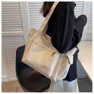Tote Bag 2023 New Canvas Commuter Handbag Women Bag Alodia Store