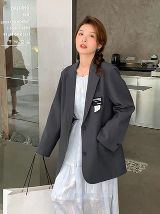MEXZT Blazers Women All-Match Coat Top New Alodia Store