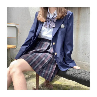 Uniform Female Drama Cardigan Japanese Coat Alodia Store