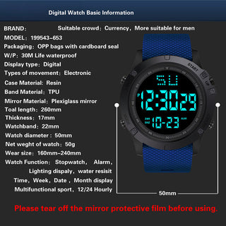 Luminous LED Digital Kids Watches waterproof Alodia Store