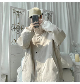 Hooded Jacket for Men Bomber Jacket ALODIA STORE