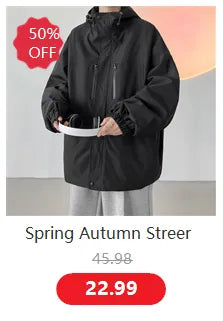 Hooded Jacket for Men Bomber Jacket ALODIA STORE