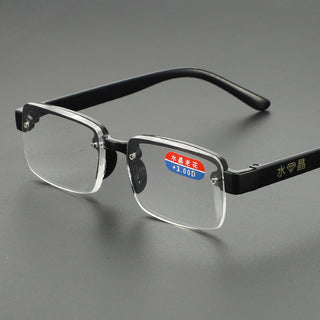 Reading Glasses Men HD Presbyopia Glasses Fashion Eyeglasses +1.0 To +4.0 Retro Glasses for Men alodia store