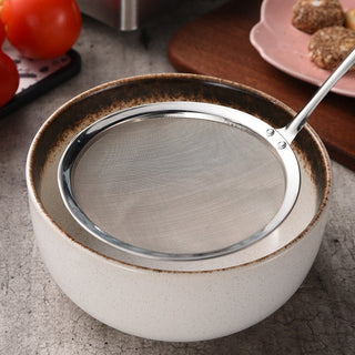 Kitchen Multi-functional Filter Spoon Stainless Steel Fine Mesh Wire Oil Skimmer Strainer Fried Food Net Kitchen Gadgets Alodia Store