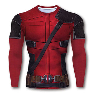 S-3XL Compression Shirt 3D Printed T shirts Men Comic Cosplay Clothing Short Sleeve Sports Quick Dry Fitness Tops Male Alodia Store