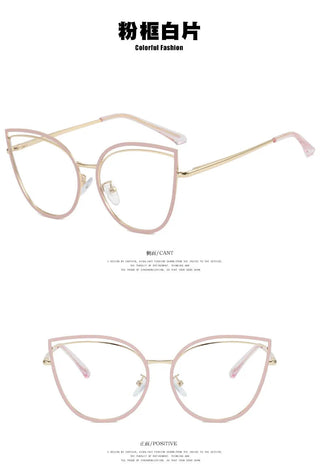 Fashion Anti-Blue Light Glasses Men Women Classic Anti-dazzle Eye Protection Computer Gaming Light Frame Plain Glass Spectacles Alodia Store