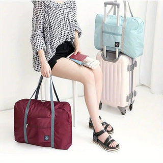 Portable Foldable Travel Duffle Bag Large Capacity Sports Gym Bag, Lightweight Carry On Luggage duffle bag Coach bag Travel bag Alodia Store