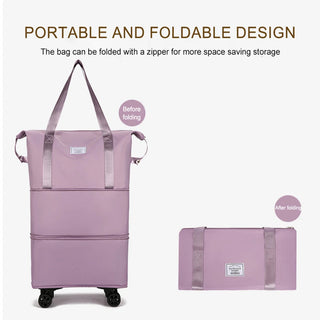 Folding Luggage Bags Expandable Alodia Store