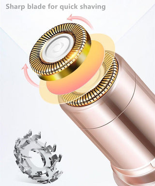 Electric Home Appliance Facial Hair Removal Epilator Eyebrow Trimmer Shaver for Sensitive Areas Female Epilator Tool New in Care alodia store