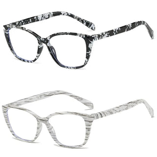 Men Women Vintage Portable Elegant Eye Protection Ultra Light Frame Anti-Blue Light Eyeglasses Reading Glasses Alodia Store