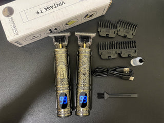 LCD Display T9 Electric Hairber 0mm Shaver Hair Trimer Home Appliances Travel Barber Razors Shaving Machine for Men Trimmer Man alodia store