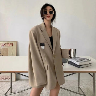 MEXZT Blazers Women All-Match Coat Top New Alodia Store