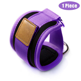 Fitness Ankle Straps Adjustable D-Ring Foot Support Cuffs Gym Leg Strength Workouts Pulley With Buckle Sports Feet Guard Alodia Store