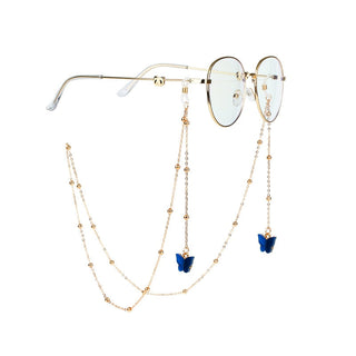 2023 NEW Fashion Pendant Glasses Chains Cross Eyeglasses Sunglasses Spectacles Metal Chain Holder Cord Lanyard Necklace alodia store