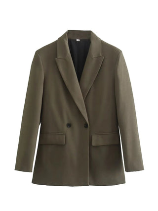 TRAF Office Blazer Women Winter Alodia Store