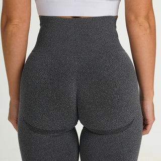 Seamless Women's Sports Yoga Shorts Leggings Fitness Tight Gym Running High Waist   Workout Three Piece Scrunch Biker Pants Alodia Store